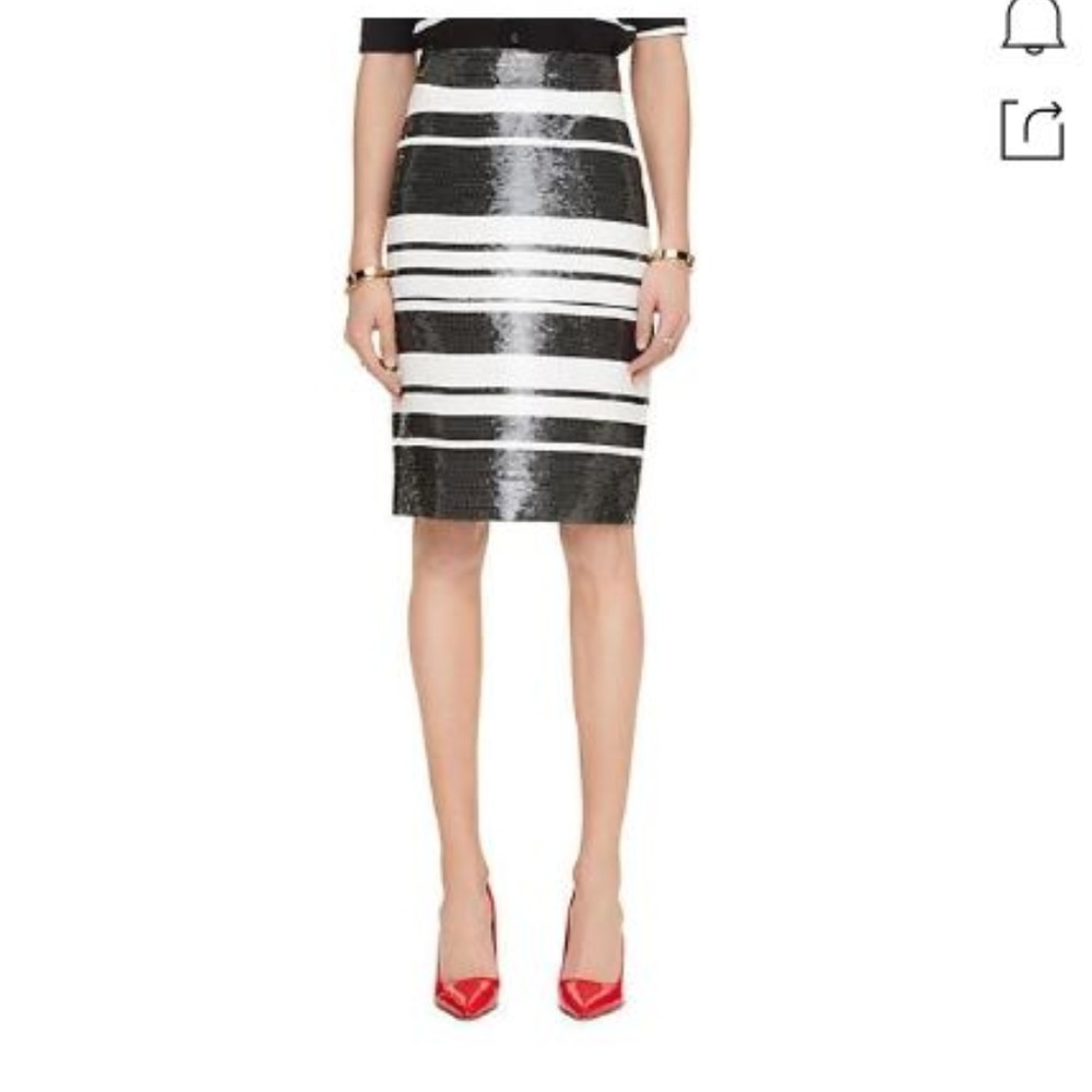 kate spade sequin pencil skirt